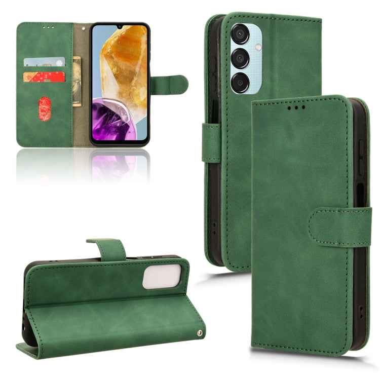 Skin Feel Magnetic Flip Leather Phone Case, For Samsung Galaxy M55 5G, For Samsung Galaxy M15 5G, For Samsung Galaxy Xcover 7, For Samsung Galaxy A55 5G, For Samsung Galaxy A35 5G, For Samsung Galaxy S24 Ultra 5G, For Samsung Galaxy S24+ 5G            ...