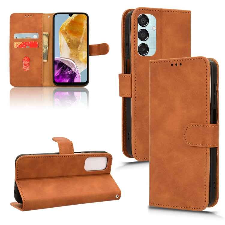 Skin Feel Magnetic Flip Leather Phone Case, For Samsung Galaxy M55 5G, For Samsung Galaxy M15 5G, For Samsung Galaxy Xcover 7, For Samsung Galaxy A55 5G, For Samsung Galaxy A35 5G, For Samsung Galaxy S24 Ultra 5G, For Samsung Galaxy S24+ 5G            ...