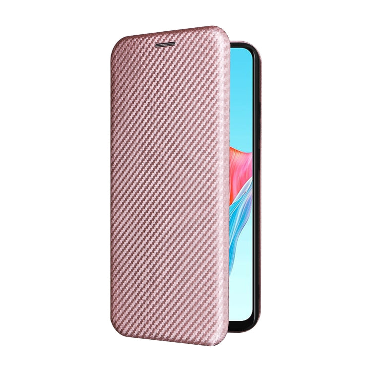 Carbon Fiber Texture Flip Leather Phone Case, For OPPO A78 4G, For OPPO A1 5G, For OPPO Find X8 Pro, For OPPO A79 5G