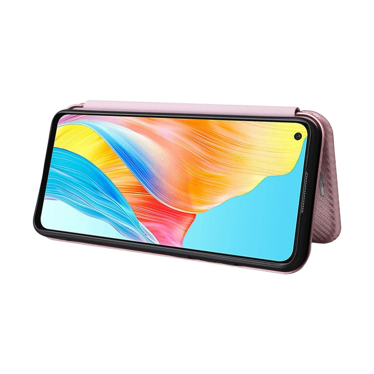 Carbon Fiber Texture Flip Leather Phone Case, For OPPO A78 4G, For OPPO A1 5G, For OPPO Find X8 Pro, For OPPO A79 5G
