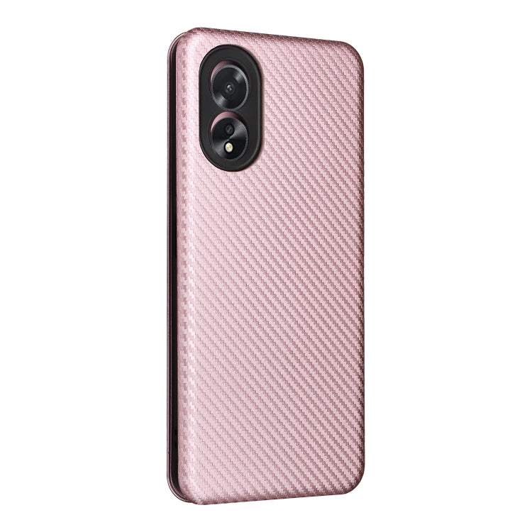 Carbon Fiber Texture Flip Leather Phone Case, For OPPO A38 4G Global, For OPPO A78 4G, For OPPO A1 5G, For OPPO Find X8 Pro, For OPPO A79 5G