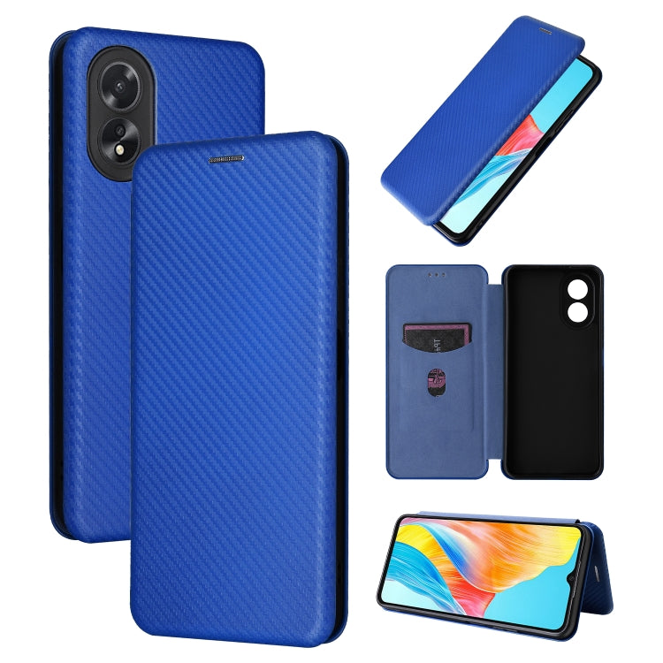Carbon Fiber Texture Flip Leather Phone Case, For OPPO A38 4G Global, For OPPO A78 4G, For OPPO A1 5G, For OPPO Find X8 Pro, For OPPO A79 5G