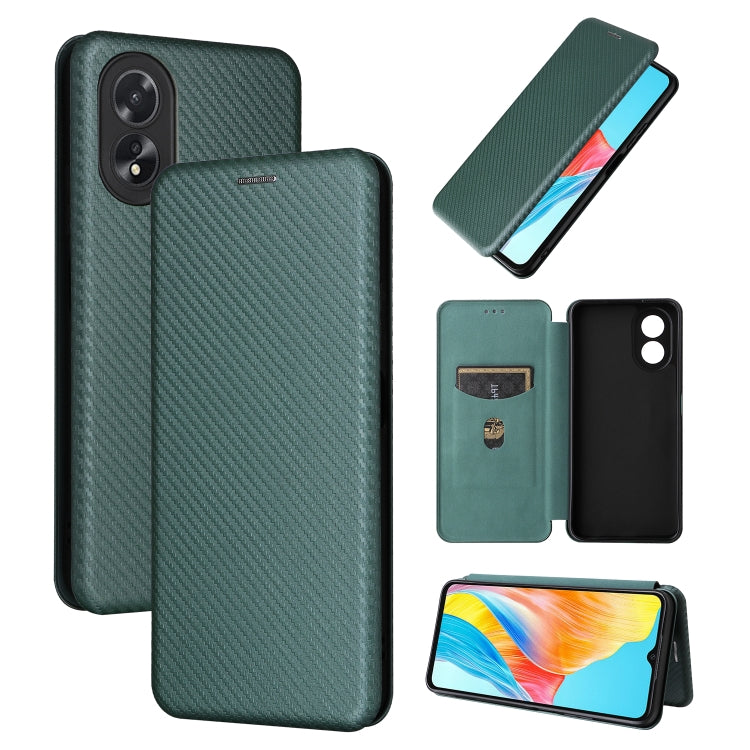 Carbon Fiber Texture Flip Leather Phone Case, For OPPO A38 4G Global, For OPPO A78 4G, For OPPO A1 5G, For OPPO Find X8 Pro, For OPPO A79 5G