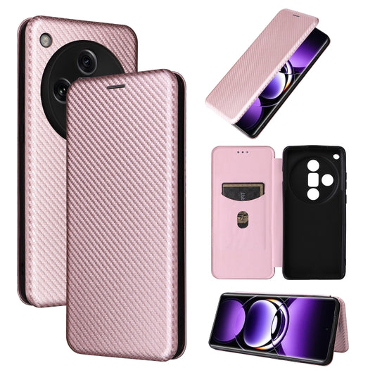 Carbon Fiber Texture Flip Leather Phone Case