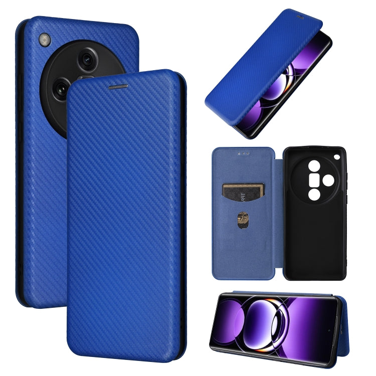 Carbon Fiber Texture Flip Leather Phone Case, For OPPO Find X7 Ultra, For OPPO A38 4G Global, For OPPO A78 4G, For OPPO A1 5G, For OPPO Find X8 Pro, For OPPO A79 5G