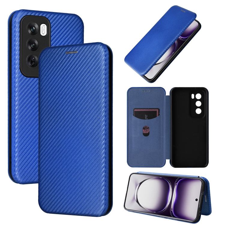 Carbon Fiber Texture Flip Leather Phone Case, For OPPO Find X8, For OPPO A3x 5G India, For OPPO Reno12 F 5G / 4G, For OPPO Reno11 PJH110, For OPPO Reno12 Pro 5G Global, For OPPO Reno12 5G Global, For OPPO A3 Pro Global, For OPPO Reno11 F 5G            ...