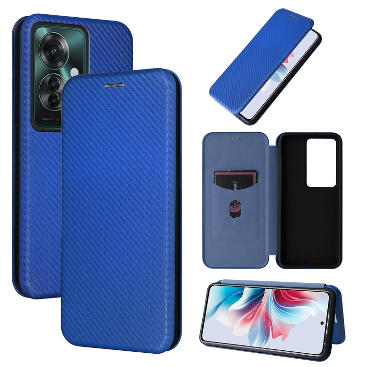 Carbon Fiber Texture Flip Leather Phone Case, For OPPO Find X8, For OPPO A3x 5G India, For OPPO Reno12 F 5G / 4G, For OPPO Reno11 PJH110, For OPPO Reno12 Pro 5G Global, For OPPO Reno12 5G Global, For OPPO A3 Pro Global, For OPPO Reno11 F 5G            ...