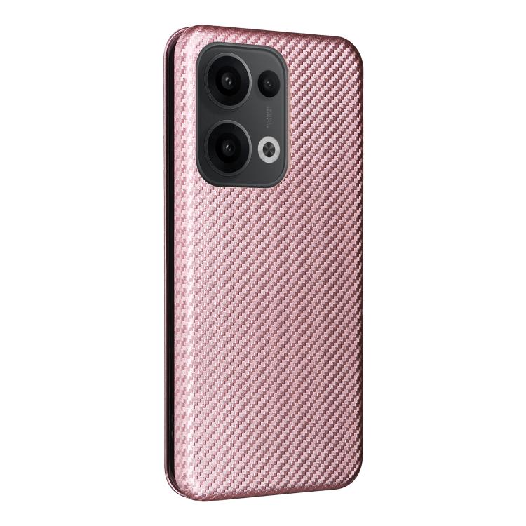 Carbon Fiber Texture Flip Leather Phone Case, For OPPO Reno13 5G Global, For OPPO Reno13 F 5G, For OPPO Find X8, For OPPO A3x 5G India, For OPPO Reno12 F 5G / 4G, For OPPO Reno11 PJH110, For OPPO Reno12 Pro 5G Global, For OPPO Reno12 5G Global         ...