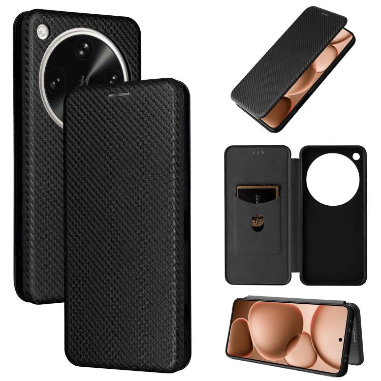 Carbon Fiber Texture Flip Leather Phone Case, For OPPO Reno14 Global / Reno14 F, For OPPO A5 5G / 4G Global, For OPPO Find X8s+ 5G, For OPPO Find X8s 5G, For OPPO Find X8 Ultra 5G, For OPPO F29 5G, For OPPO A5 Pro 5G Global, For OPPO Reno13 5G Global  ...