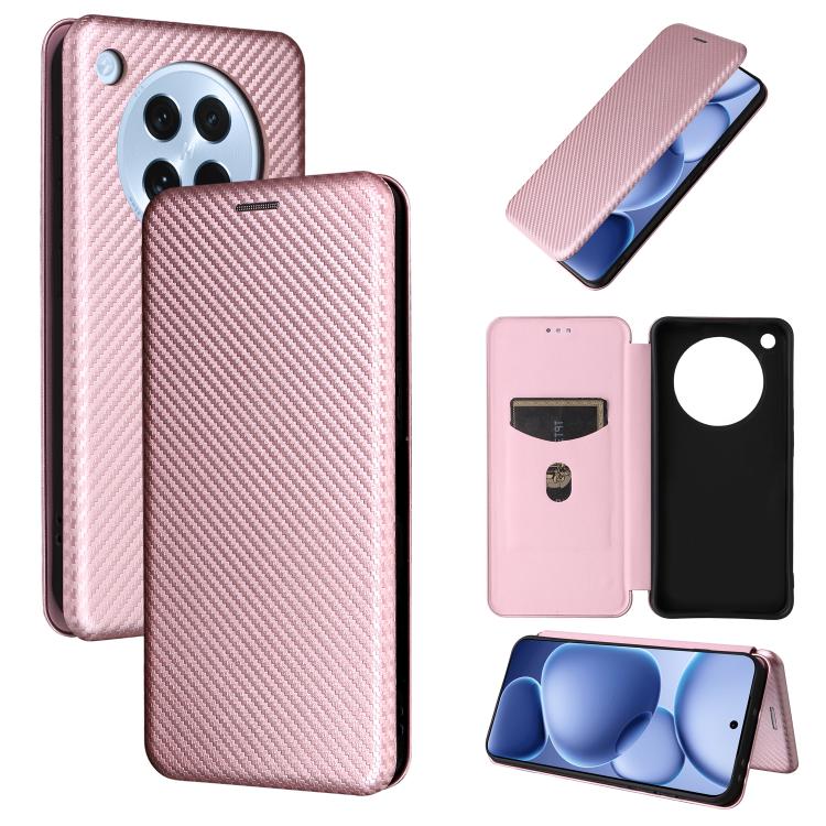 Carbon Fiber Texture Flip Leather Phone Case, For OPPO Reno14 Global / Reno14 F, For OPPO A5 5G / 4G Global, For OPPO Find X8s+ 5G, For OPPO Find X8s 5G, For OPPO Find X8 Ultra 5G, For OPPO F29 5G, For OPPO A5 Pro 5G Global, For OPPO Reno13 5G Global  ...