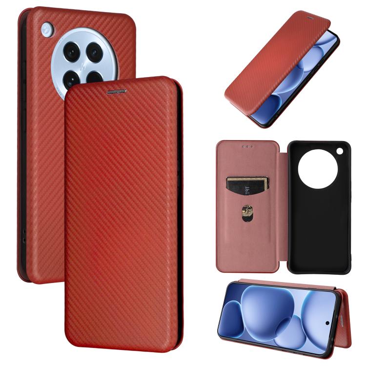 Carbon Fiber Texture Flip Leather Phone Case, For OPPO Reno14 Global / Reno14 F, For OPPO A5 5G / 4G Global, For OPPO Find X8s+ 5G, For OPPO Find X8s 5G, For OPPO Find X8 Ultra 5G, For OPPO F29 5G, For OPPO A5 Pro 5G Global, For OPPO Reno13 5G Global  ...