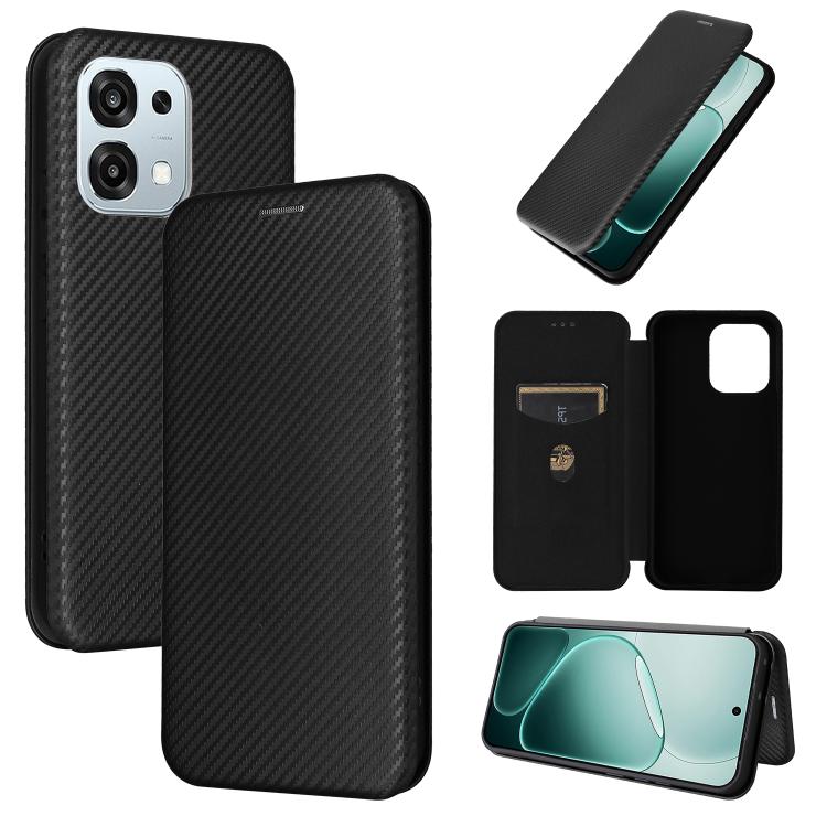 Carbon Fiber Texture Flip Leather Phone Case, For OPPO A6 Pro 5G Global, For OPPO Find X9 Pro, For OPPO Reno14 Global / Reno14 F, For OPPO A5 5G / 4G Global, For OPPO Find X8s+ 5G, For OPPO Find X8s 5G, For OPPO Find X8 Ultra 5G, For OPPO F29 5G       ...