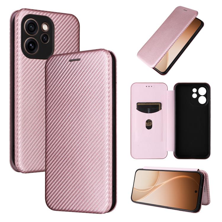 Carbon Fiber Texture Flip Leather Phone Case, For OPPO Reno16 F 5G / Reno16 FS 5G, For OPPO Reno15 A 5G, For OPPO Reno16 / Reno16 Pro 5G Global, For OPPO Find X9 Ultra, For OPPO Reno15 F 5G, For OPPO Reno15 Pro Max 5G Global, For OPPO A6x 5G / 4G      ...