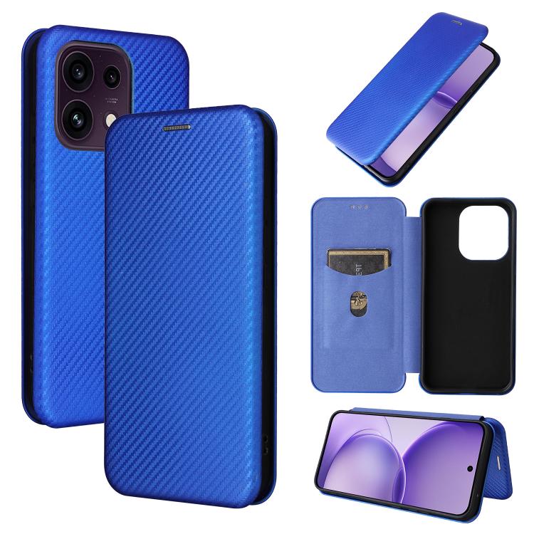 Carbon Fiber Texture Flip Leather Phone Case, For OPPO Reno16 F 5G / Reno16 FS 5G, For OPPO Reno15 A 5G, For OPPO Reno16 / Reno16 Pro 5G Global, For OPPO Find X9 Ultra, For OPPO Reno15 F 5G, For OPPO Reno15 Pro Max 5G Global, For OPPO A6x 5G / 4G      ...