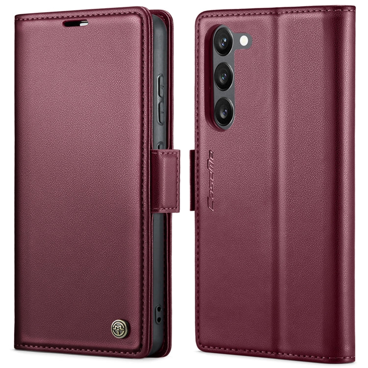 CaseMe 023 Butterfly Buckle Litchi Texture RFID Anti-theft Leather Phone Case, For Samsung Galaxy S23 FE 5G, For Samsung Galaxy A24 4G, For Samsung Galaxy A14 4G/5G, For Samsung Galaxy A34 5G, For Samsung Galaxy A54 5G, For Samsung Galaxy S23 Ultra 5G ...
