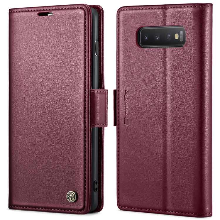 CaseMe 023 Butterfly Buckle Litchi Texture RFID Anti-theft Leather Phone Case, For Samsung Galaxy A70/A70s, For Samsung Galaxy A20/A30/M10s, For Samsung Galaxy A30s / A50s / A50, For Samsung Galaxy Note10+, For Samsung Galaxy A40, For Samsung Galaxy S1...