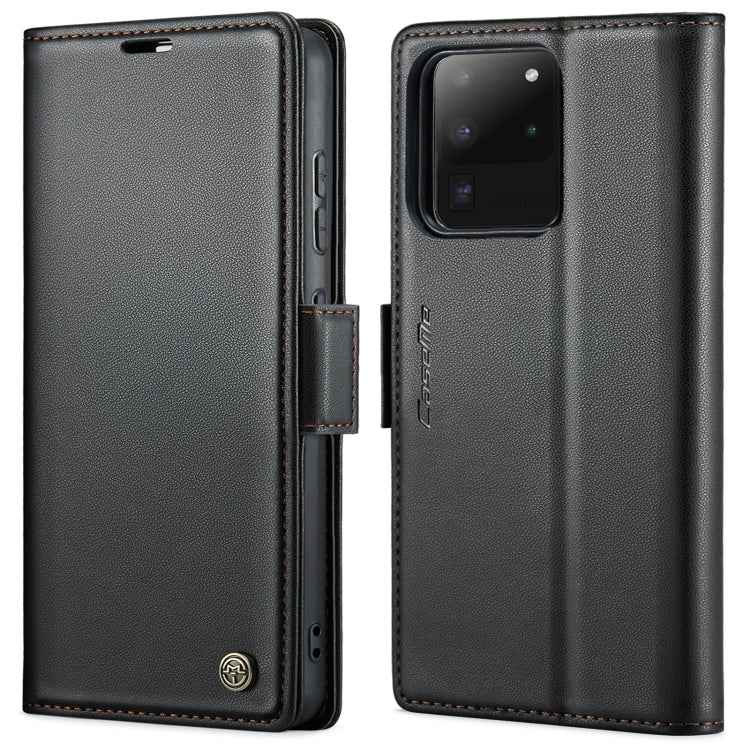 CaseMe 023 Butterfly Buckle Litchi Texture RFID Anti-theft Leather Phone Case, For Samsung Galaxy S21+ 5G, For Samsung Galaxy S21 Ultra 5G, For Samsung Galaxy Note20 Ultra, For Samsung Galaxy S20 Ultra, For Samsung Galaxy S20, For Samsung Galaxy S20+  ...