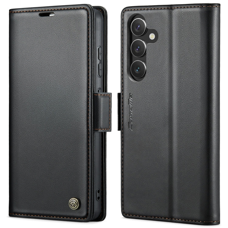 CaseMe 023 Butterfly Buckle Litchi Texture RFID Anti-theft Leather Phone Case, For Samsung Galaxy A15 4G/5G, For Samsung Galaxy A55, For Samsung Galaxy A35 5G, For Samsung Galaxy S24 Ultra, For Samsung Galaxy S24+, For Samsung Galaxy S24               ...