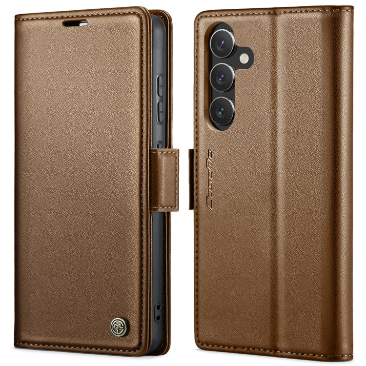 CaseMe 023 Butterfly Buckle Litchi Texture RFID Anti-theft Leather Phone Case, For Samsung Galaxy A15 4G/5G, For Samsung Galaxy A55, For Samsung Galaxy A35 5G, For Samsung Galaxy S24 Ultra, For Samsung Galaxy S24+, For Samsung Galaxy S24               ...
