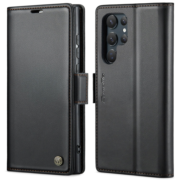 CaseMe 023 Butterfly Buckle Litchi Texture RFID Anti-theft Leather Phone Case, For Samsung Galaxy A15 4G/5G, For Samsung Galaxy A55, For Samsung Galaxy A35 5G, For Samsung Galaxy S24 Ultra, For Samsung Galaxy S24+, For Samsung Galaxy S24               ...