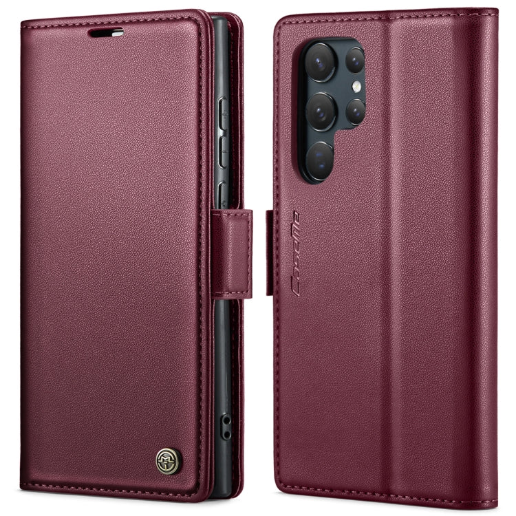 CaseMe 023 Butterfly Buckle Litchi Texture RFID Anti-theft Leather Phone Case, For Samsung Galaxy A15 4G/5G, For Samsung Galaxy A55, For Samsung Galaxy A35 5G, For Samsung Galaxy S24 Ultra, For Samsung Galaxy S24+, For Samsung Galaxy S24               ...