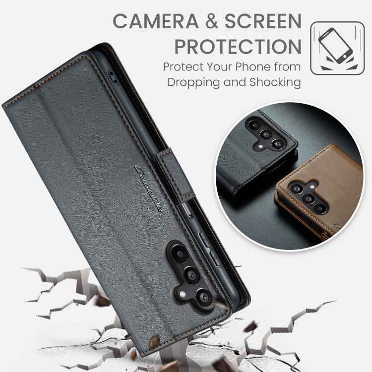 CaseMe 023 Butterfly Buckle Litchi Texture RFID Anti-theft Leather Phone Case, For Samsung Galaxy A15 4G/5G, For Samsung Galaxy A55, For Samsung Galaxy A35 5G, For Samsung Galaxy S24 Ultra, For Samsung Galaxy S24+, For Samsung Galaxy S24               ...