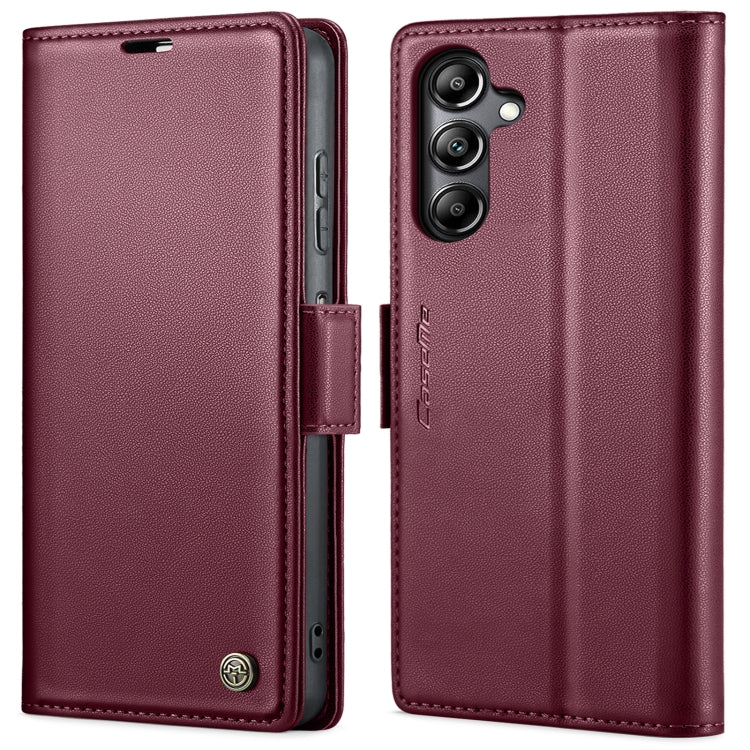 CaseMe 023 Butterfly Buckle Litchi Texture RFID Anti-theft Leather Phone Case, For Samsung Galaxy A15 4G/5G, For Samsung Galaxy A55, For Samsung Galaxy A35 5G, For Samsung Galaxy S24 Ultra, For Samsung Galaxy S24+, For Samsung Galaxy S24               ...