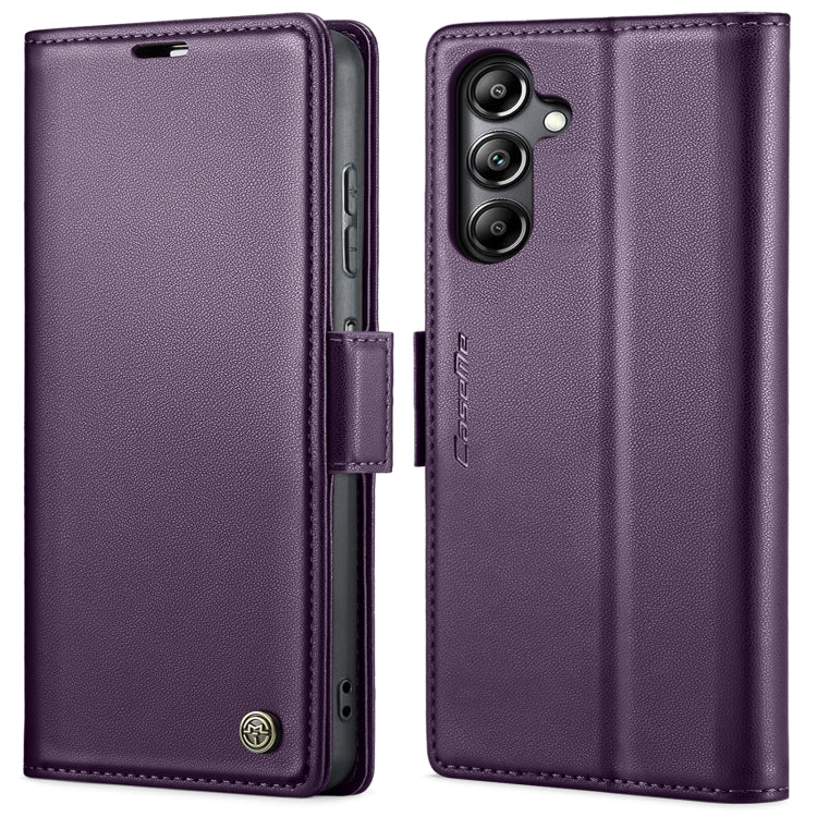 CaseMe 023 Butterfly Buckle Litchi Texture RFID Anti-theft Leather Phone Case, For Samsung Galaxy A15 4G/5G, For Samsung Galaxy A55, For Samsung Galaxy A35 5G, For Samsung Galaxy S24 Ultra, For Samsung Galaxy S24+, For Samsung Galaxy S24               ...