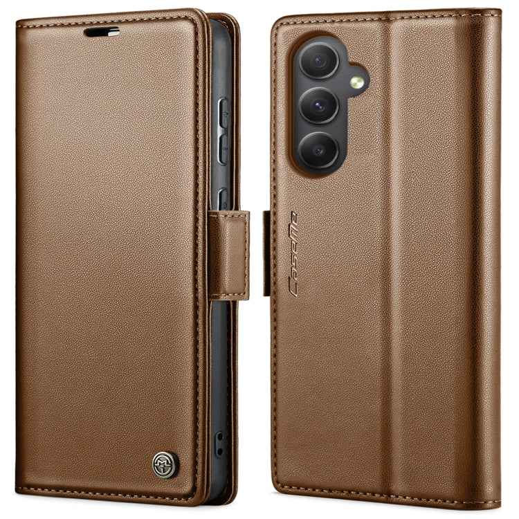 CaseMe 023 Butterfly Buckle Litchi Texture RFID Anti-theft Leather Phone Case, For Samsung Galaxy A15 4G/5G, For Samsung Galaxy A55, For Samsung Galaxy A35 5G, For Samsung Galaxy S24 Ultra, For Samsung Galaxy S24+, For Samsung Galaxy S24               ...