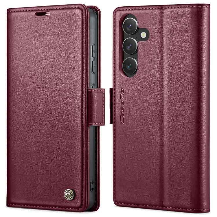 CaseMe 023 Butterfly Buckle Litchi Texture RFID Anti-theft Leather Phone Case, For Samsung Galaxy A15 4G/5G, For Samsung Galaxy A55, For Samsung Galaxy A35 5G, For Samsung Galaxy S24 Ultra, For Samsung Galaxy S24+, For Samsung Galaxy S24               ...