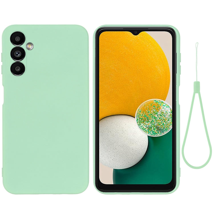 Pure Color Liquid Silicone Shockproof Phone Case, For Samsung Galaxy M54 5G / F54 5G, For Samsung Galaxy A25 5G, For Samsung Galaxy F14 5G
