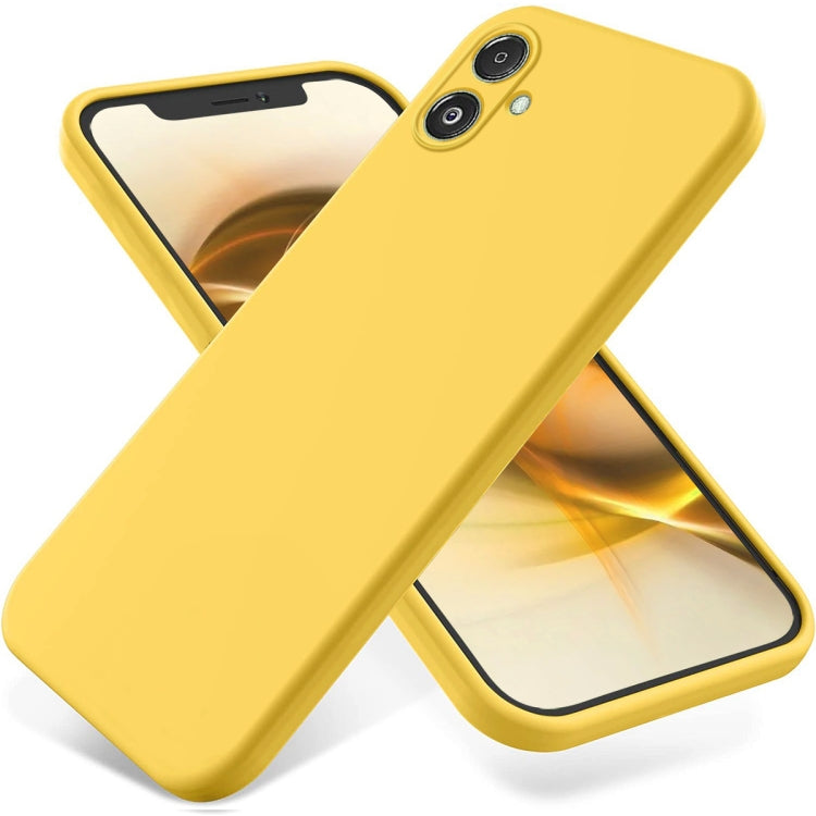 Pure Color Liquid Silicone Shockproof Phone Case, For Samsung Galaxy M54 5G / F54 5G, For Samsung Galaxy A25 5G, For Samsung Galaxy F14 5G