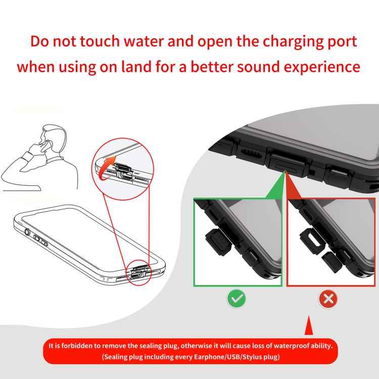 RedPepper IP68 Life Waterproof Phone Case, For Motorola Moto G Play 2026, For Motorola Moto G Pure 2021