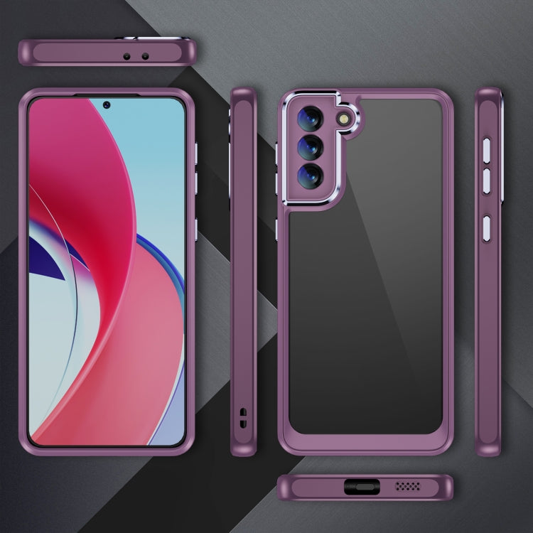 PC + TPU Phone Case with Lens Film, For Samsung Galaxy S23 Ultra 5G, For Samsung Galaxy S21 5G, For Samsung Galaxy S21+ 5G, For Samsung Galaxy S21 Ultra 5G