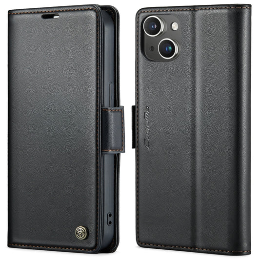 CaseMe 023 Butterfly Buckle Litchi Texture RFID Anti-theft Leather Phone Case, For iPhone 14, For iPhone 15 Pro Max, For iPhone 15 Pro, For iPhone 14 Plus, For iPhone 15 Plus, For iPhone 14 Pro, For iPhone 15, For iPhone 14 Pro Max