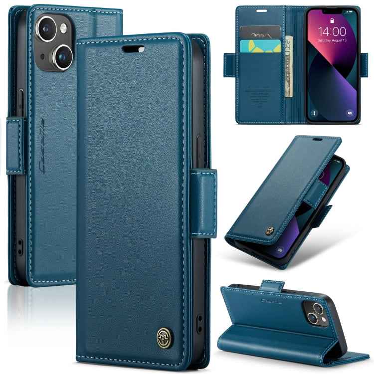 CaseMe 023 Butterfly Buckle Litchi Texture RFID Anti-theft Leather Phone Case