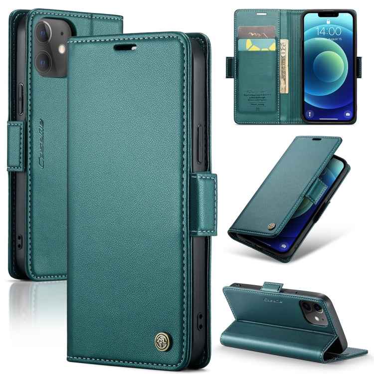 CaseMe 023 Butterfly Buckle Litchi Texture RFID Anti-theft Leather Phone Case