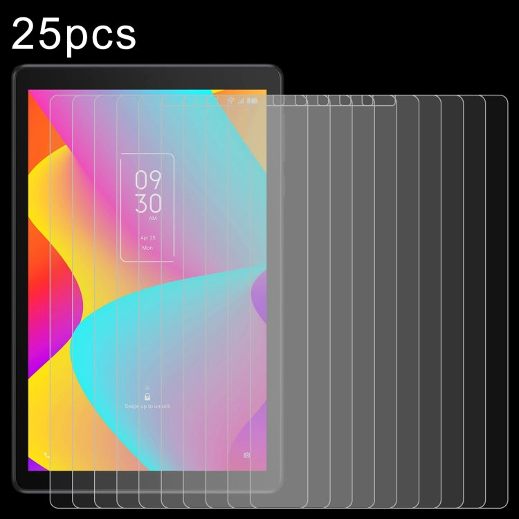 25pcs 9H 0.3mm Explosion-proof Tempered Glass Film, For TCL Tab A1 Plus 12.2 inch, For TCL Tab 10 Gen4 10.1, For TCL Tab 8 Gen2 8.7 / 8 Nxtpaper 5G, For TCL Tab 11 Gen 2 11, For TCL Tab 10L LTE Gen3 10.1 / Gen2, For TCL Tab 10 Gen 2 10.4 inch          ...
