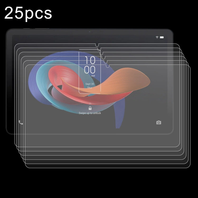 25pcs 9H 0.3mm Explosion-proof Tempered Glass Film, For TCL Tab A1 Plus 12.2 inch, For TCL Tab 10 Gen4 10.1, For TCL Tab 8 Gen2 8.7 / 8 Nxtpaper 5G, For TCL Tab 11 Gen 2 11, For TCL Tab 10L LTE Gen3 10.1 / Gen2, For TCL Tab 10 Gen 2 10.4 inch          ...