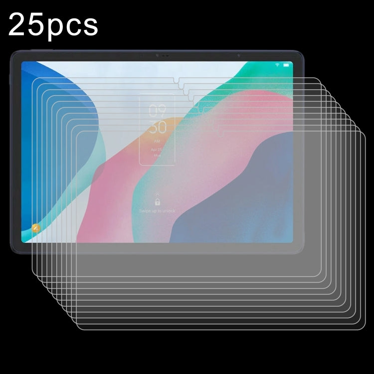 25pcs 9H 0.3mm Explosion-proof Tempered Glass Film, For TCL Tab A1 Plus 12.2 inch, For TCL Tab 10 Gen4 10.1, For TCL Tab 8 Gen2 8.7 / 8 Nxtpaper 5G, For TCL Tab 11 Gen 2 11, For TCL Tab 10L LTE Gen3 10.1 / Gen2, For TCL Tab 10 Gen 2 10.4 inch          ...
