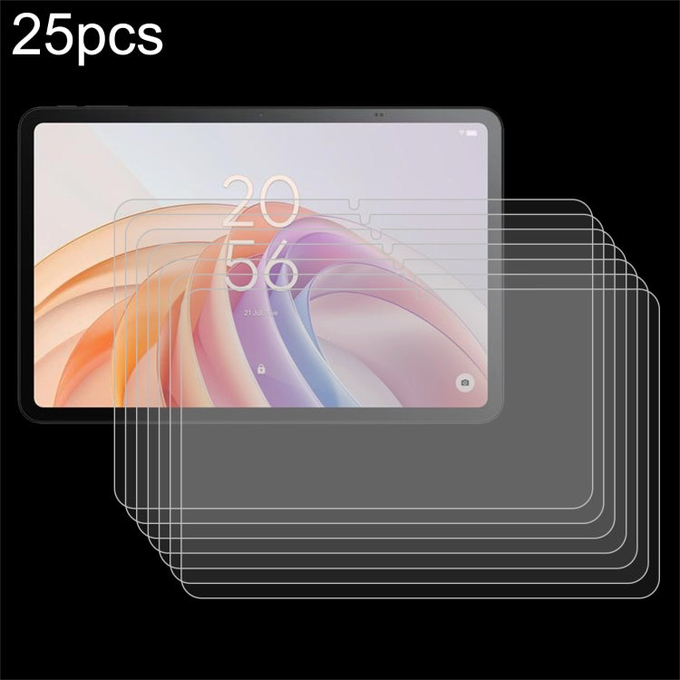 25pcs 9H 0.3mm Explosion-proof Tempered Glass Film, For TCL Tab A1 Plus 12.2 inch, For TCL Tab 10 Gen4 10.1, For TCL Tab 8 Gen2 8.7 / 8 Nxtpaper 5G, For TCL Tab 11 Gen 2 11, For TCL Tab 10L LTE Gen3 10.1 / Gen2, For TCL Tab 10 Gen 2 10.4 inch          ...