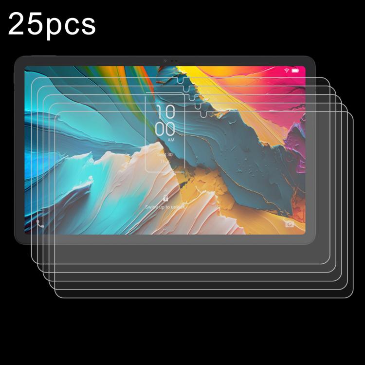 25pcs 9H 0.3mm Explosion-proof Tempered Glass Film, For TCL Tab A1 Plus 12.2 inch, For TCL Tab 10 Gen4 10.1, For TCL Tab 8 Gen2 8.7 / 8 Nxtpaper 5G, For TCL Tab 11 Gen 2 11, For TCL Tab 10L LTE Gen3 10.1 / Gen2, For TCL Tab 10 Gen 2 10.4 inch          ...