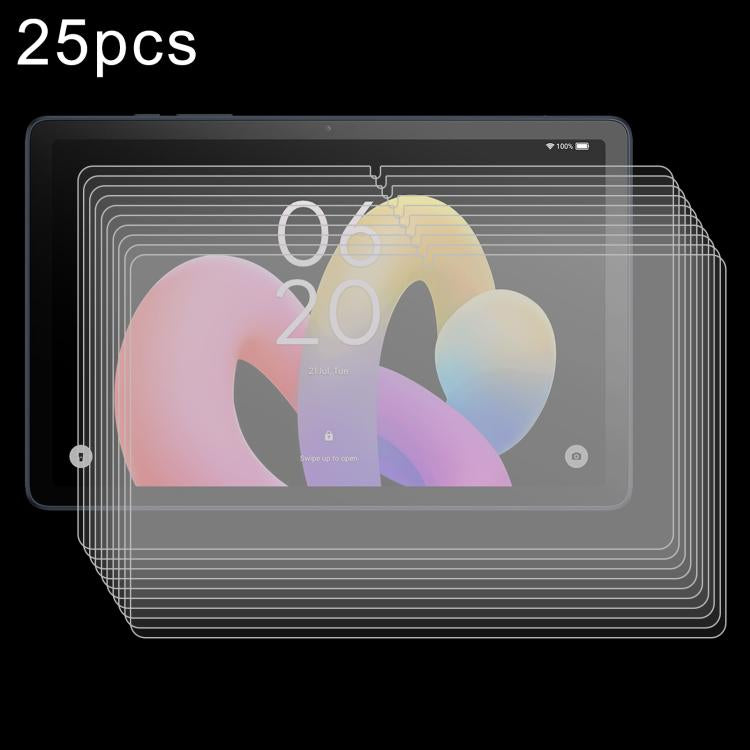 25pcs 9H 0.3mm Explosion-proof Tempered Glass Film, For TCL Tab A1 Plus 12.2 inch, For TCL Tab 10 Gen4 10.1, For TCL Tab 8 Gen2 8.7 / 8 Nxtpaper 5G, For TCL Tab 11 Gen 2 11, For TCL Tab 10L LTE Gen3 10.1 / Gen2, For TCL Tab 10 Gen 2 10.4 inch          ...