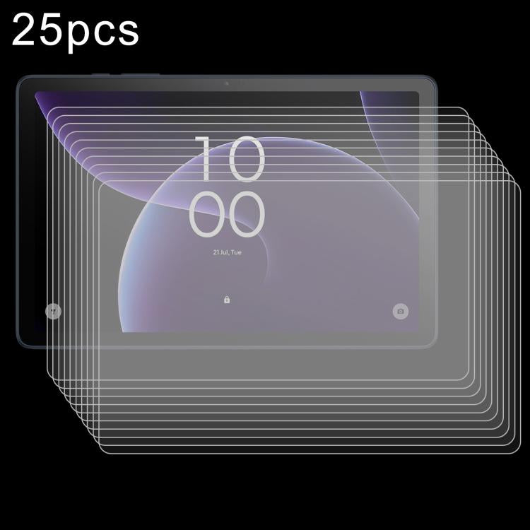 25pcs 9H 0.3mm Explosion-proof Tempered Glass Film, For TCL Tab A1 Plus 12.2 inch, For TCL Tab 10 Gen4 10.1, For TCL Tab 8 Gen2 8.7 / 8 Nxtpaper 5G, For TCL Tab 11 Gen 2 11, For TCL Tab 10L LTE Gen3 10.1 / Gen2, For TCL Tab 10 Gen 2 10.4 inch          ...