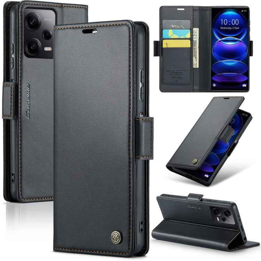 CaseMe 023 Butterfly Buckle Litchi Texture RFID Anti-theft Leather Phone Case, For Xiaomi Poco X5 Pro 5G, For Xiaomi Poco X5 5G, For Xiaomi Redmi 11A/12C, For Xiaomi 13 Lite, For Xiaomi 13 Pro, For Xiaomi 13, For Xiaomi 12T /12T Pro/Redmi K50 Ultra    ...