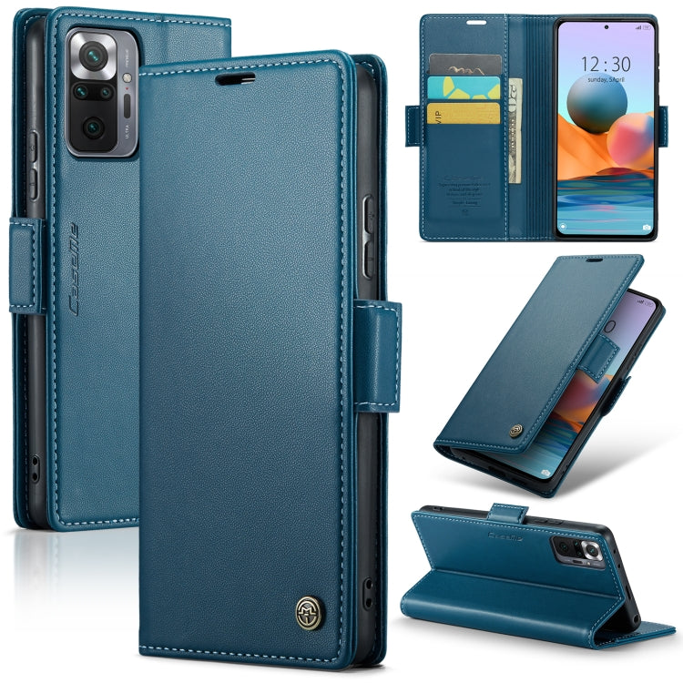 CaseMe 023 Butterfly Buckle Litchi Texture RFID Anti-theft Leather Phone Case, For Xiaomi Redmi Note 11 Pro 5G Global, For Xiaomi Redmi Note 11 4G Global, For Xiaomi 11T / 11T Pro, For Xiaomi Mi 11 Lite, For Xiaomi Redmi Note 10 4G/Note 10S            ...