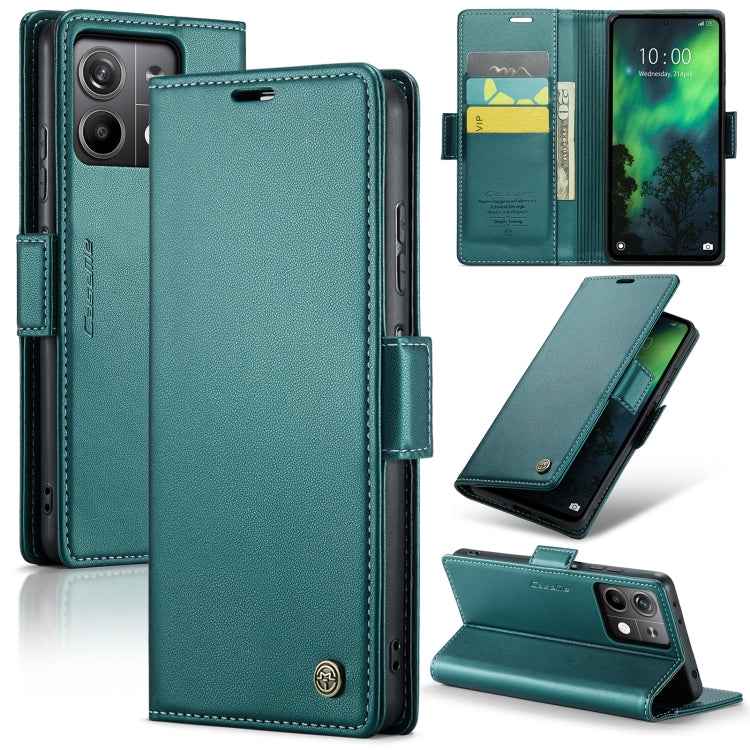 CaseMe 023 Butterfly Buckle Litchi Texture RFID Anti-theft Leather Phone Case, For Xiaomi Redmi Note 13 5G, For Xiaomi Redmi Note 13 Pro+ 5G, For Xiaomi Redmi Note 13 Pro 5G, For Xiaomi Redmi 12 4G／12 5G／Note 12R／POCO M6 Pro 5G, For Xiaomi 13T/13T Pro ...