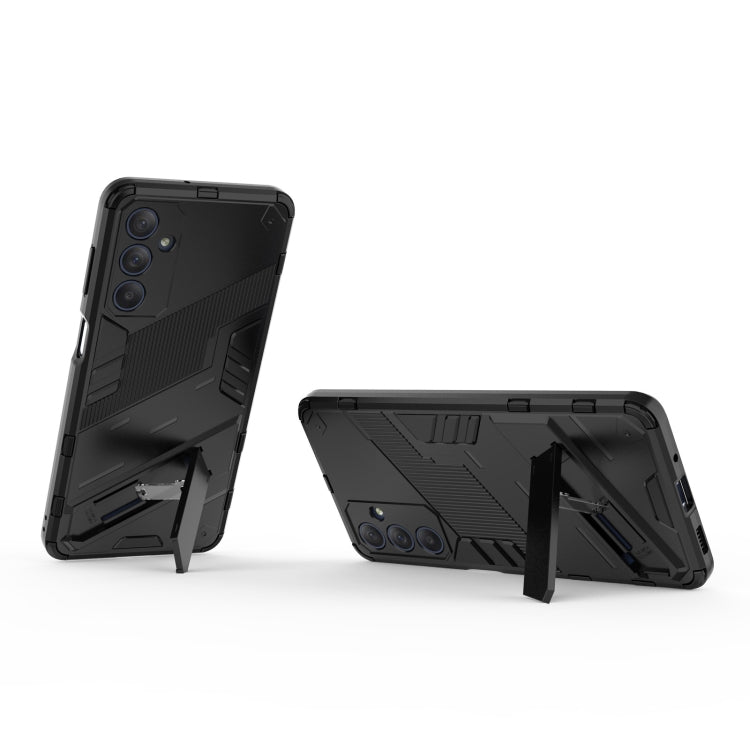 Punk Armor 2 in 1 PC + TPU Phone Case with Holder, For Samsung Galaxy M54 5G, For Samsung Galaxy M34 India