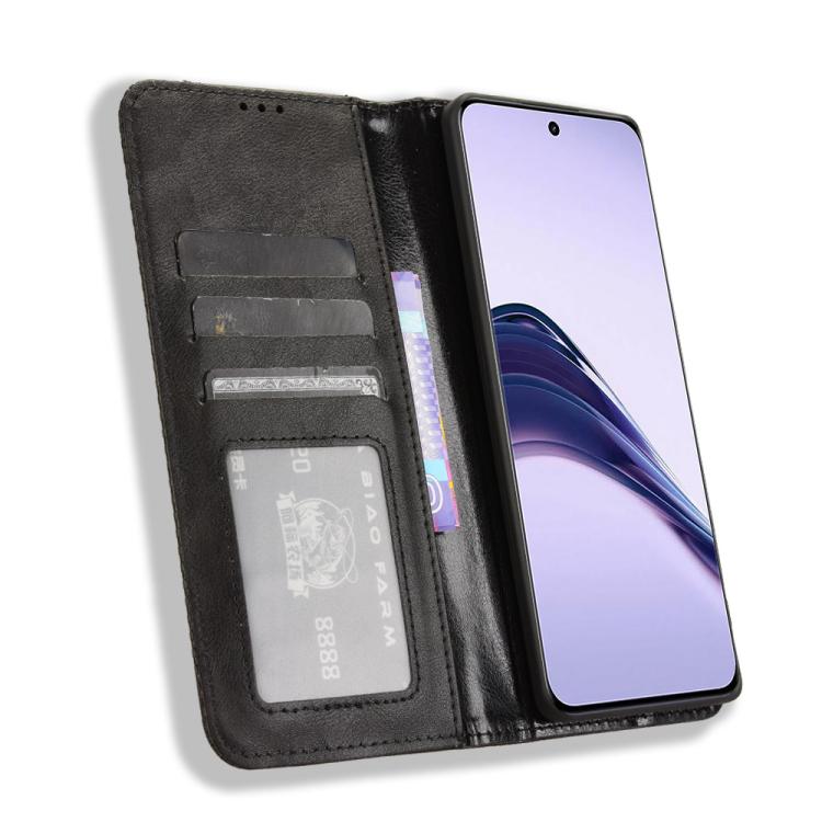 Magnetic Buckle Retro Texture Leather Phone Case, For Realme 14 Pro Lite 5G, For Realme P3 Pro 5G, For Realme 14 Pro+ 5G, For Realme 14 Pro 5G, For Realme C75 4G, For Realme GT 7 Pro 5G, For Realme 13+ 5G Global, For Realme 13 Pro 5G / 13 Pro+ 5G      ...