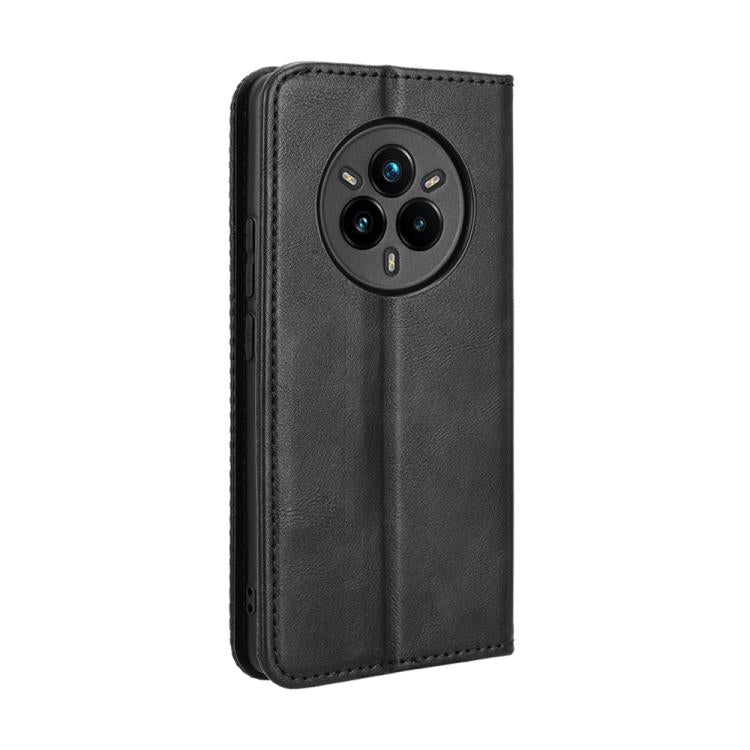 Magnetic Buckle Retro Texture Leather Phone Case, For Realme 14 Pro+ 5G, For Realme 14 Pro 5G, For Realme C75 4G, For Realme GT 7 Pro 5G, For Realme 13+ 5G Global, For Realme 13 Pro 5G / 13 Pro+ 5G, For Realme GT 6 / GT 6T / GT Neo6                    ...